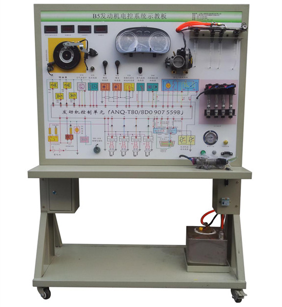 QY-QD13大众B5汽车发动机电控系统示教板